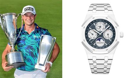 audemars piguet viktor hovland|Watch Spotting Viktor Hovland's Audemars Piguet White.